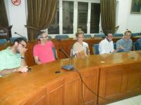 Συνάντηση στο Δημαρχείο με μεταπτυχιακούς φοιτητές της ΣΕΦΑΑ