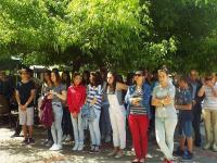 Μαθητές τίμησαν τη θυσία των 5 τρικαλινών ΕΠΟΝιτών