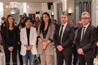 H κοπή της πρωτοχρονιάτικης πίτας της LA FARM