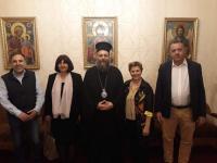 Επίσκεψη Χήρα στον Μητροπολίτη Τρίκκης και Σταγών