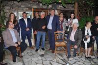 Περιοδεία Σινάνη στις  κοινότητες  Γλυκομηλιάς , Παλαιοχωρίου, Αηδόνας  και Χρυσομηλιάς