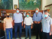  Συνάντηση Φασούλα – Ρεντζιά – Παπαστεργίου στο Δημαρχείο Τρικκαίων