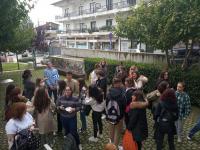 Ξενάγηση στο Εσπερινό Γυμνάσιο-Λ. Τ. Τρικάλων και εταίρους από το πρόγραμμα Erasmus+ 