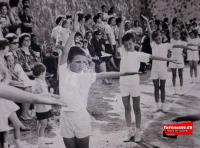 Γυμναστικές επιδείξεις σε δημ. σχολεία των Τρικάλων δεκαετία του '70
