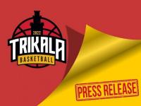 Πρόσκληση στα Trikala Basket για το 2ο τουρνουά 