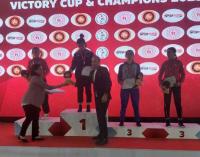3η στο διεθνές τουρνουά πάλης U17  στην Αττάλεια της Τουρκίας η Λουκία Καραγιάννη …