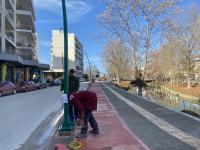 Συνεχείς εργασίες για την ανάπλαση στις όχθες του Ληθαίου ποταμού