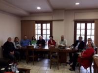 O καθηγητής πανεπιστημίου Δρ. Νίκος Λυγερός στην Καλαμπάκα