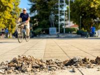 Ξεκίνησε η ανάπλαση της κεντρικής πλατείας