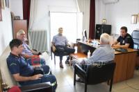 Επίσκεψη κλιμακίου του ΚΚΕ στους Πυροσβεστικούς Σταθμούς Τρικάλων και Καλαμπάκας