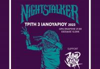 Οι NIGHTSTALKER στο BOX music theatre Τρίτη 3 Ιανουαρίου 2023