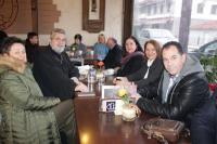                        Η κοπή της βασιλόπιτας του Πολιτιστικού Συλλόγου Πύλης στην Καφετέρια 