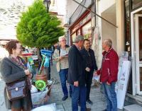 Περιοδεία υποψήφιων βουλευτών του ΚΚΕ στην Καλαμπάκα