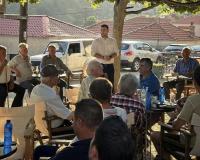 Περιοδεία Αβραμόπουλου στα χωριά της περιοχής των Τυμφαίων