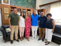 Εθιμοτυπική επίσκεψή του Δ. Καβράκου στο Δημαρχείο Τρικκαίων