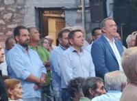 Ο Μέγας Εσπερινός στο Βαλομάνδρι για τον εορτασμό του Αγίου Φανουρίου