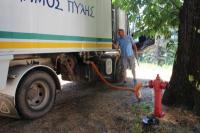 Η Πολιτική Προστασία του Δήμου Πύλης στην πυρκαγιά στα Στουρναραίικα