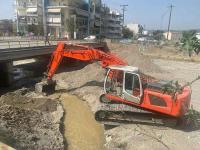 Σε  74 σημεία επιχειρούν τα μηχανήματα της Περιφέρειας Θεσσαλίας για τον καθαρισμό ποταμών και την αποκατάσταση αναχωμάτων