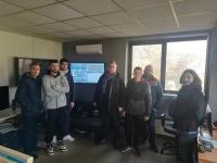Οι σπουδαστές της Ειδικότητας των Ηλεκτρολόγων του Δημοσίου Ι.Ε.Κ. Τρικάλων στο αντλιοστάσιο Δ.Ε.Υ.Α.Τ