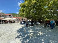 Aνακατασκευάστηκε η Πλατεία της κοινότητας Παναγίας Καλαμπάκας