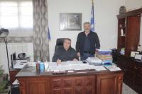 Νέα υπογραφή Σύμβασης από τον Δήμαρχο Πύλης Κωνσταντίνο Μαράβα, για την εκπόνηση μελέτης