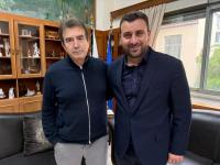 Ασφάλεια, κυκλοφοριακό και το νέο κτίριο του Α.Τ. Μετεώρων στο επίκεντρο της συνάντησης Αβραμόπουλου - Χρυσοχοΐδη
