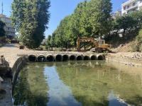 Συνεχίζονται οι εργασίες για τη γέφυρα Μαρούγκαινας