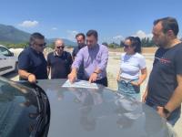 Επιτόπια αυτοψία του Δημάρχου Μετεώρων στο Δημοτικό Πάρκο Καλαμπάκας «Χρ. Σινάνη» 