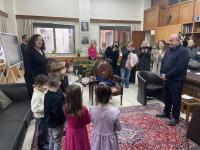  Παιδικές και εφηβικές φωνές έψαλλαν τα κάλαντα στον Δήμαρχο Τρικκαίων