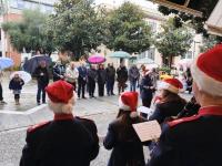 Κάλαντα και μελωδίες Χριστουγέννων από τη Δημοτική Φιλαρμονική Τρικάλων στον Δήμαρχο Τρικκαίων
