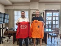  Πίσπας με τον Δήμαρχο Μετεώρων Λευτέρη Αβραμόπουλο
