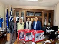 Δωρεά τριών εκτυπωτών από τη ΔΕΕΠ Τρικάλων στη Διεύθυνση Πρωτοβάθμιας Εκπαίδευσης Τρικάλων